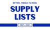 2023-2024 Supply Lists