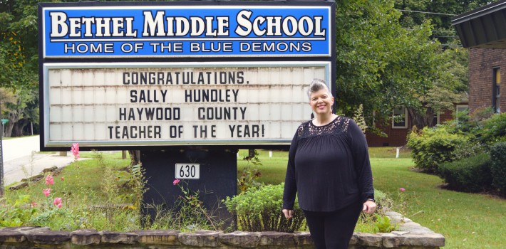 Sally Hundley – Haywood County Schools Teacher of the Year