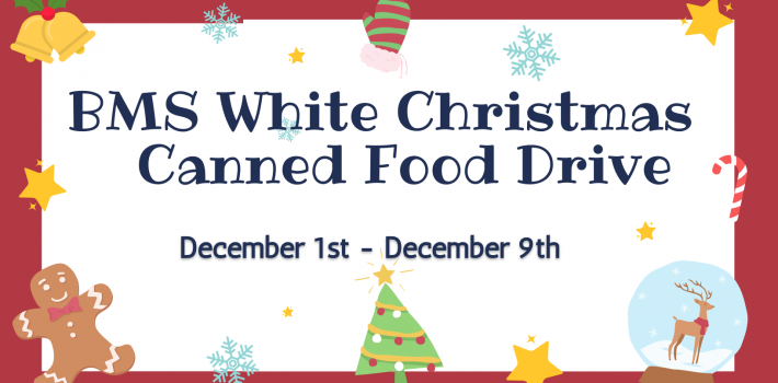 White Christmas Canned Food Drive